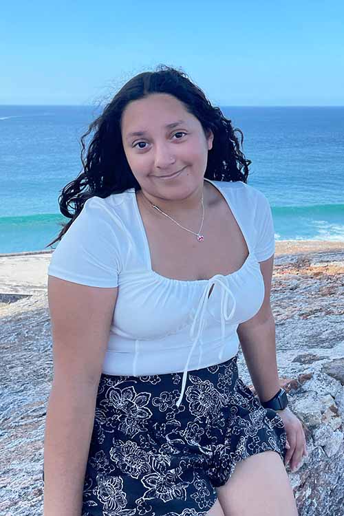 Keyla Ramirez at Castillo San Cristóbal